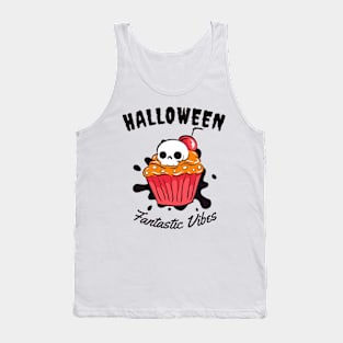 Halloween Cup Cake Tank Top